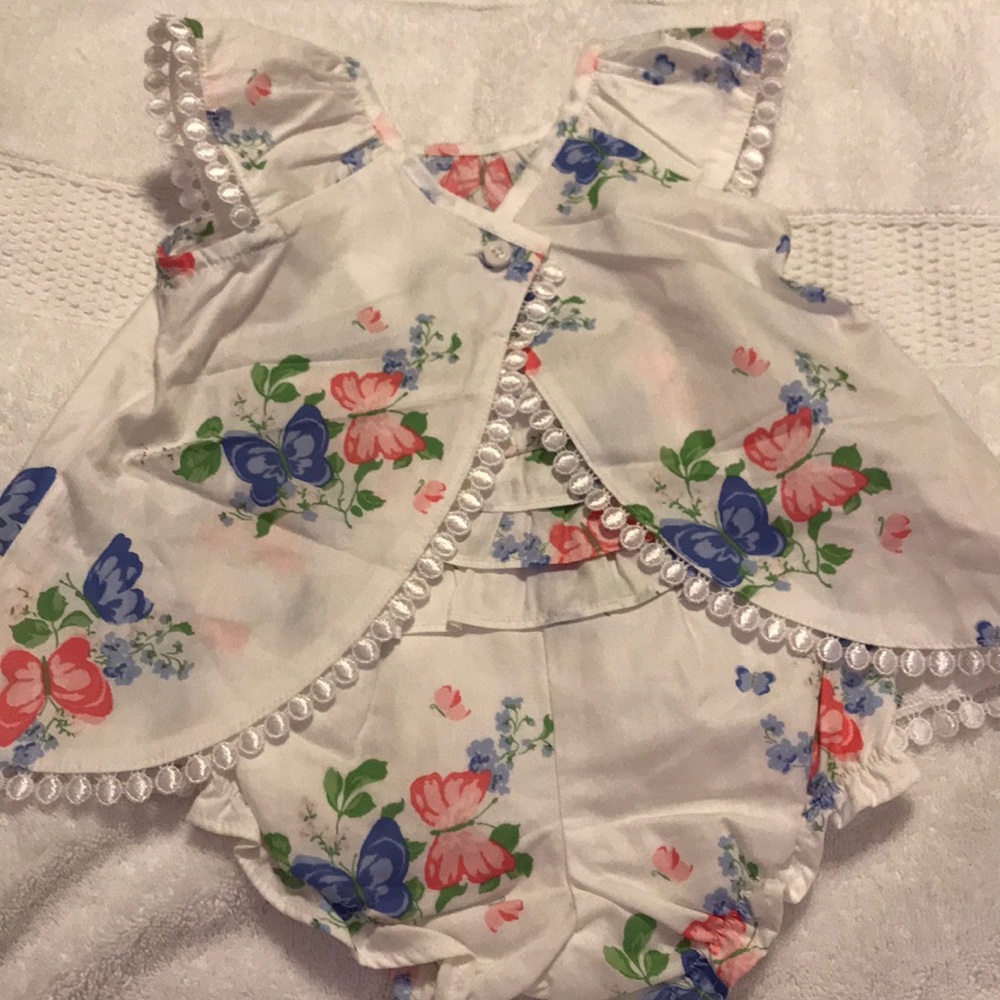 Janie and Jack girl summer outfit - Picture 3 of 6